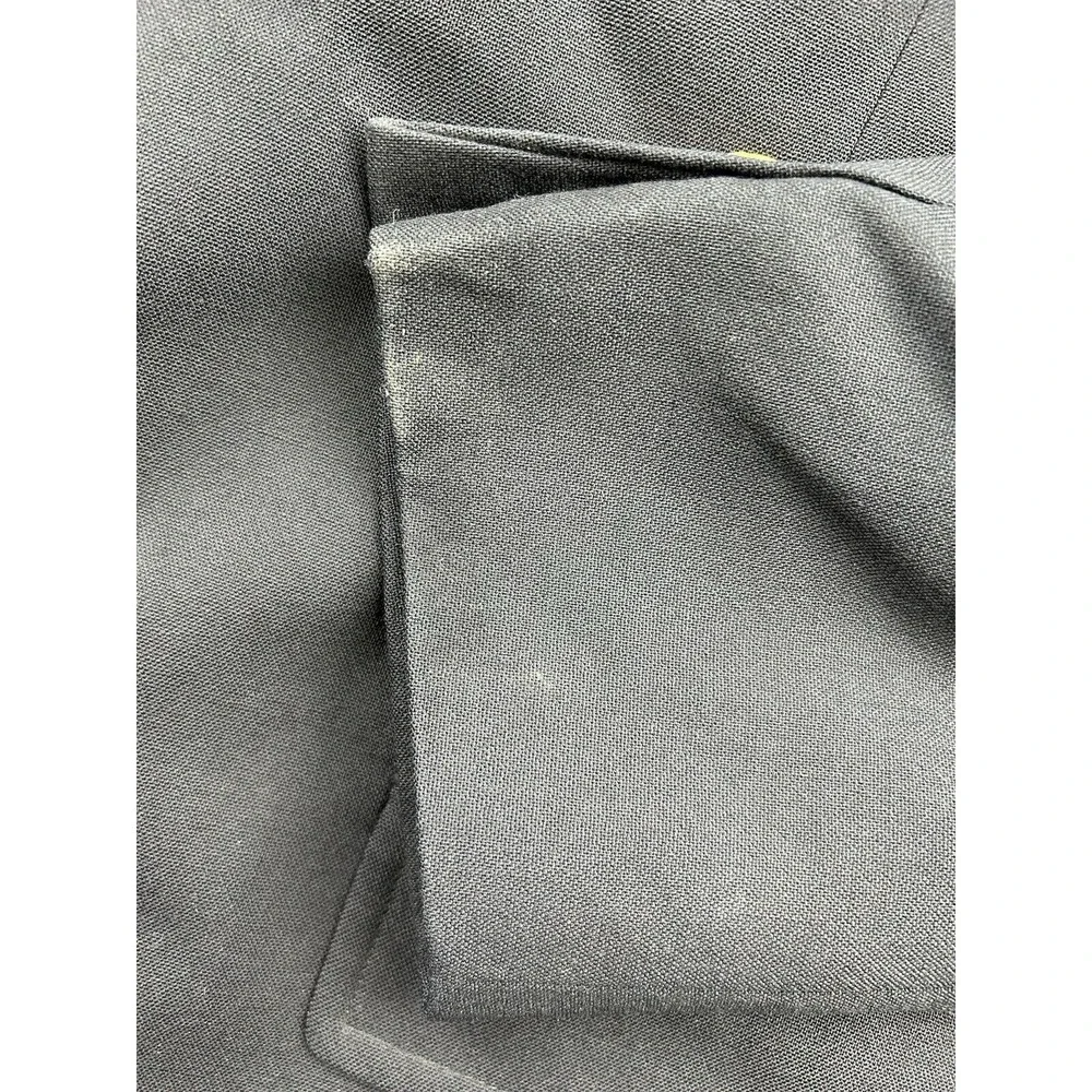 Brooks Brothers Brooksease Men's‎ 43? Sport Coat Blazer Jacket Black Wool USA